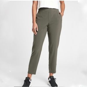 Athleta Mountain Olive Green Brooklyn Ankle Pant